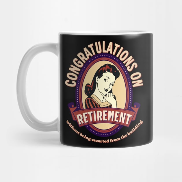 Funny Retirement Gift Idea by Emmi Fox Designs